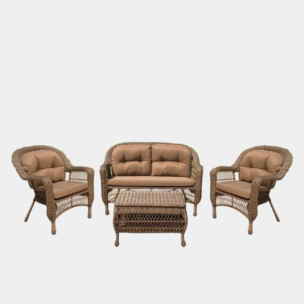 картинка Плетеный комплект для отдыха из искусственного ротанга LV-520 (4 персоны)