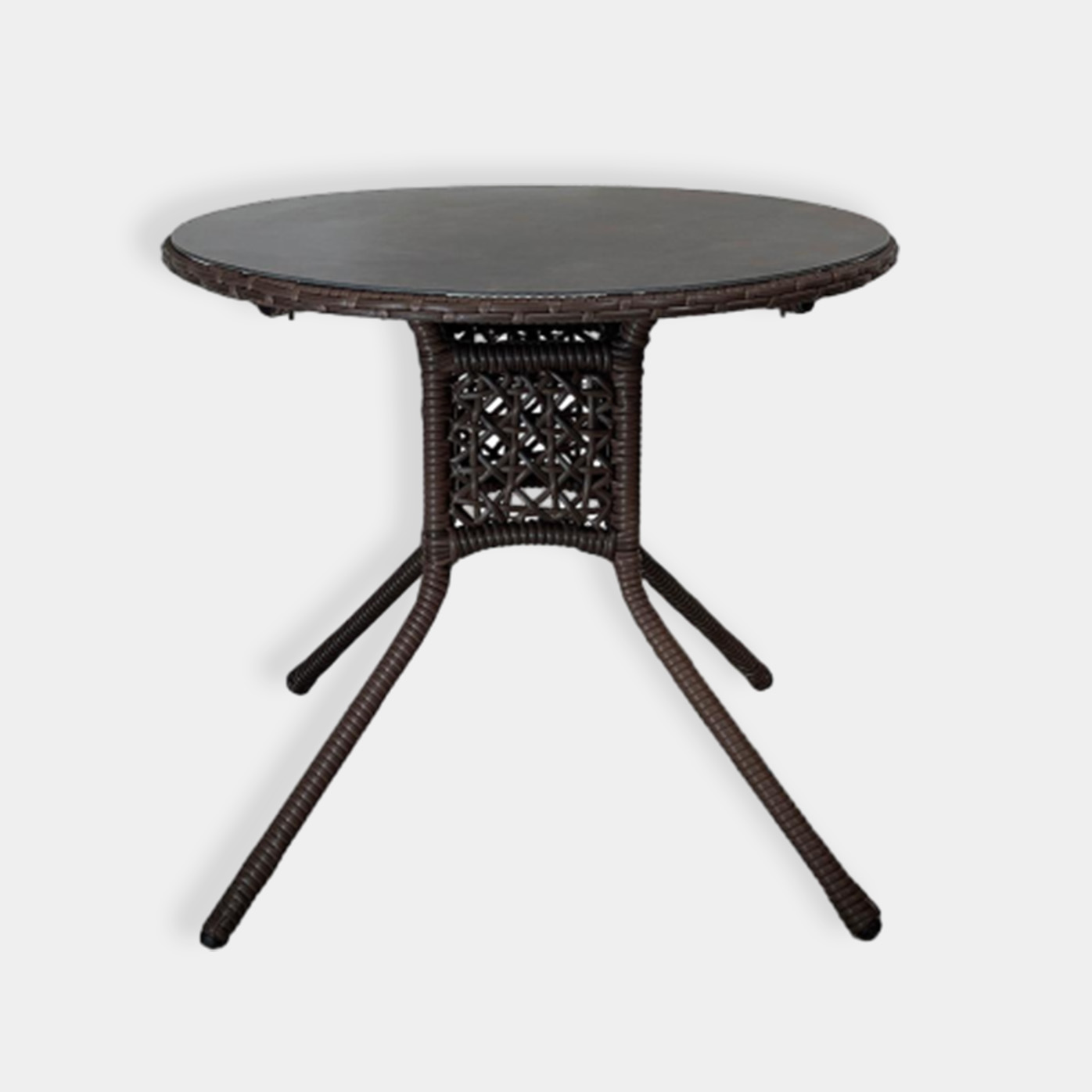 картинка BROWN стол круглый