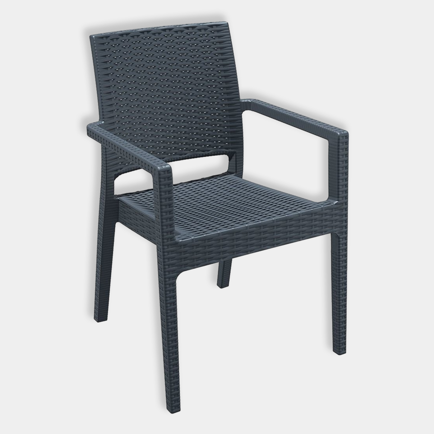 картинка IBIZA Кресло пластиковое плетеное