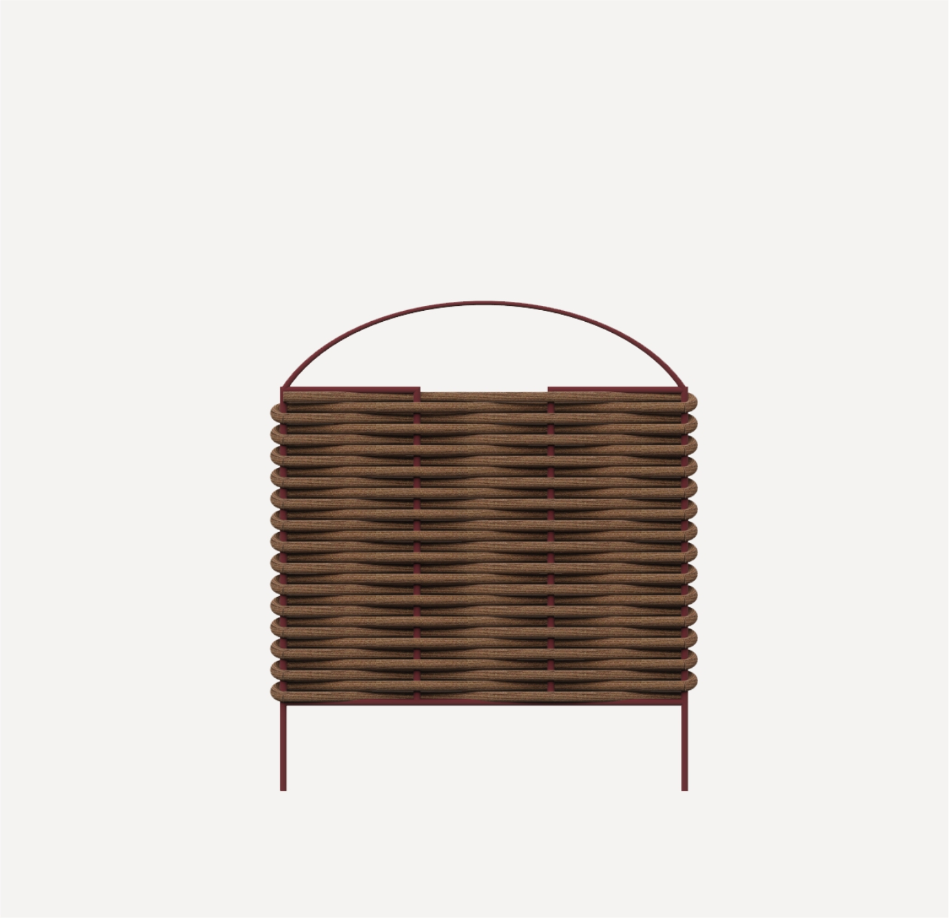 Заборчик из полимерной лозы