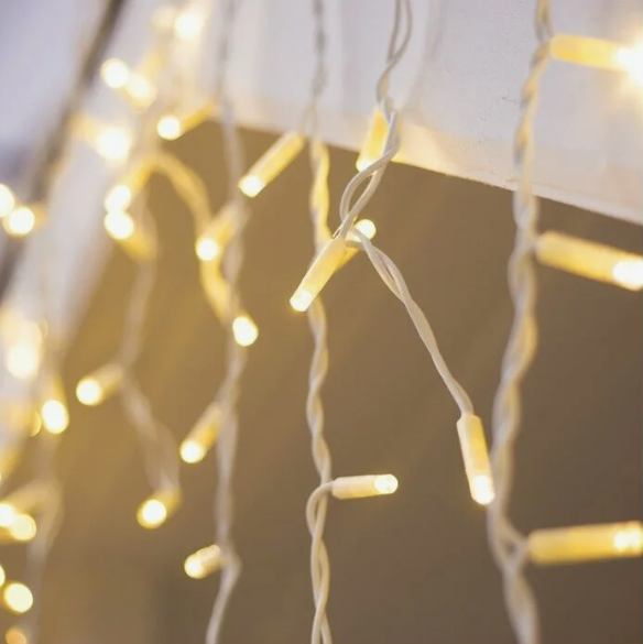 картинка Гирлянда БАХРОМА ALEDUS 3x0.5 м провод каучук