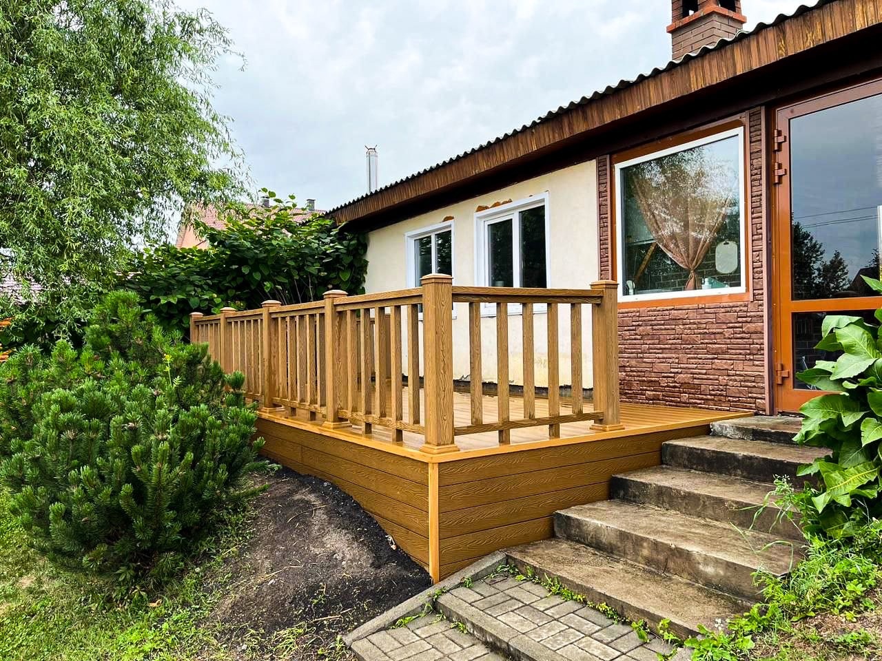 картинка Террасная доска 3D+ВЕЛЬВЕТ DENPASAR 3D WOOD 