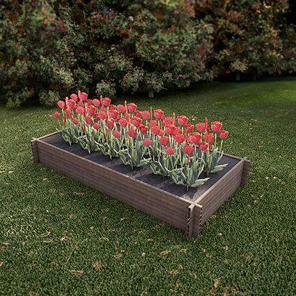 картинка Грядка ДПК 1200*800*150 мм