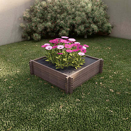 картинка Грядка  ДПК 1000*1000*300 мм