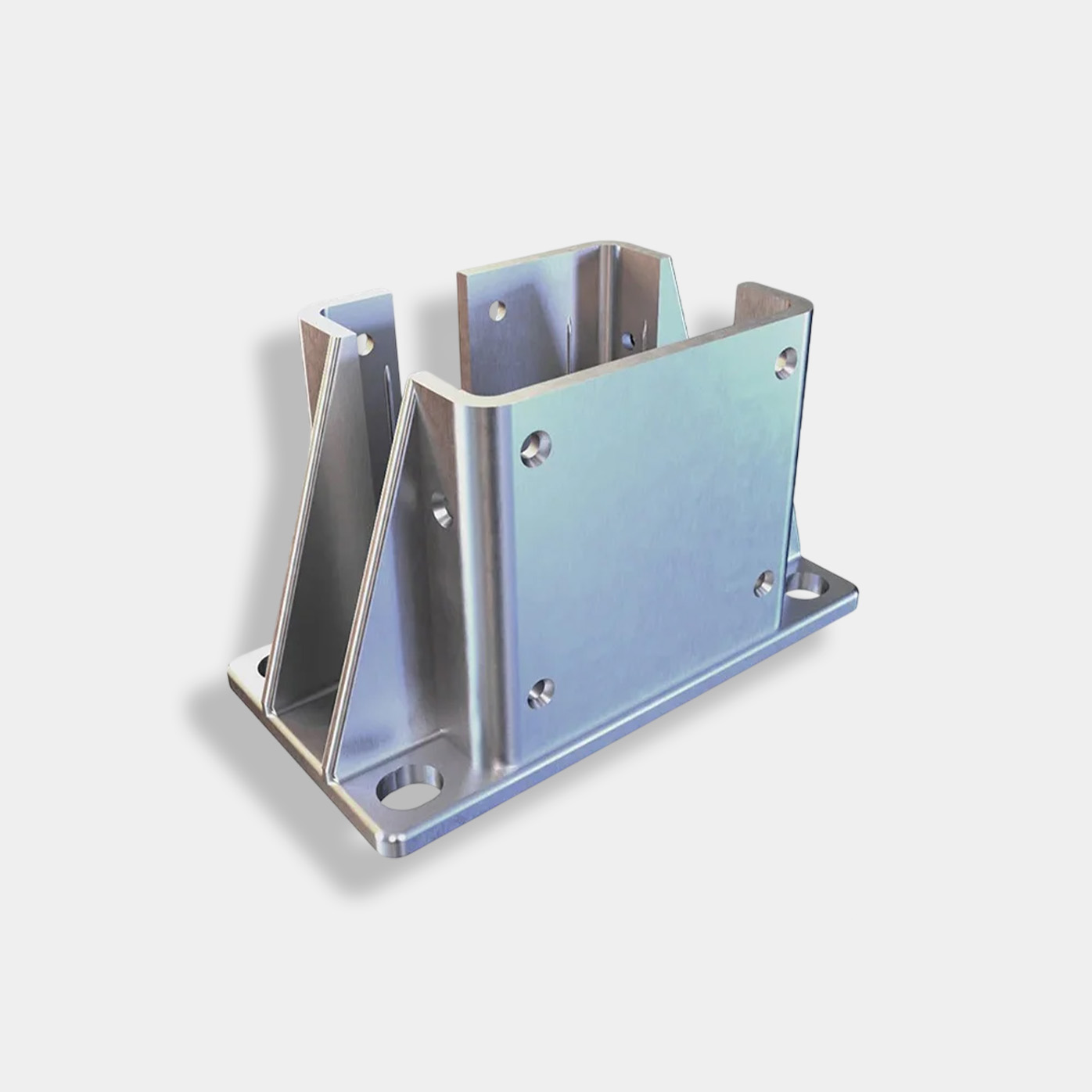 картинка Кронштейн заборного столба углового с анкерами POLIVAN JIMBARAN