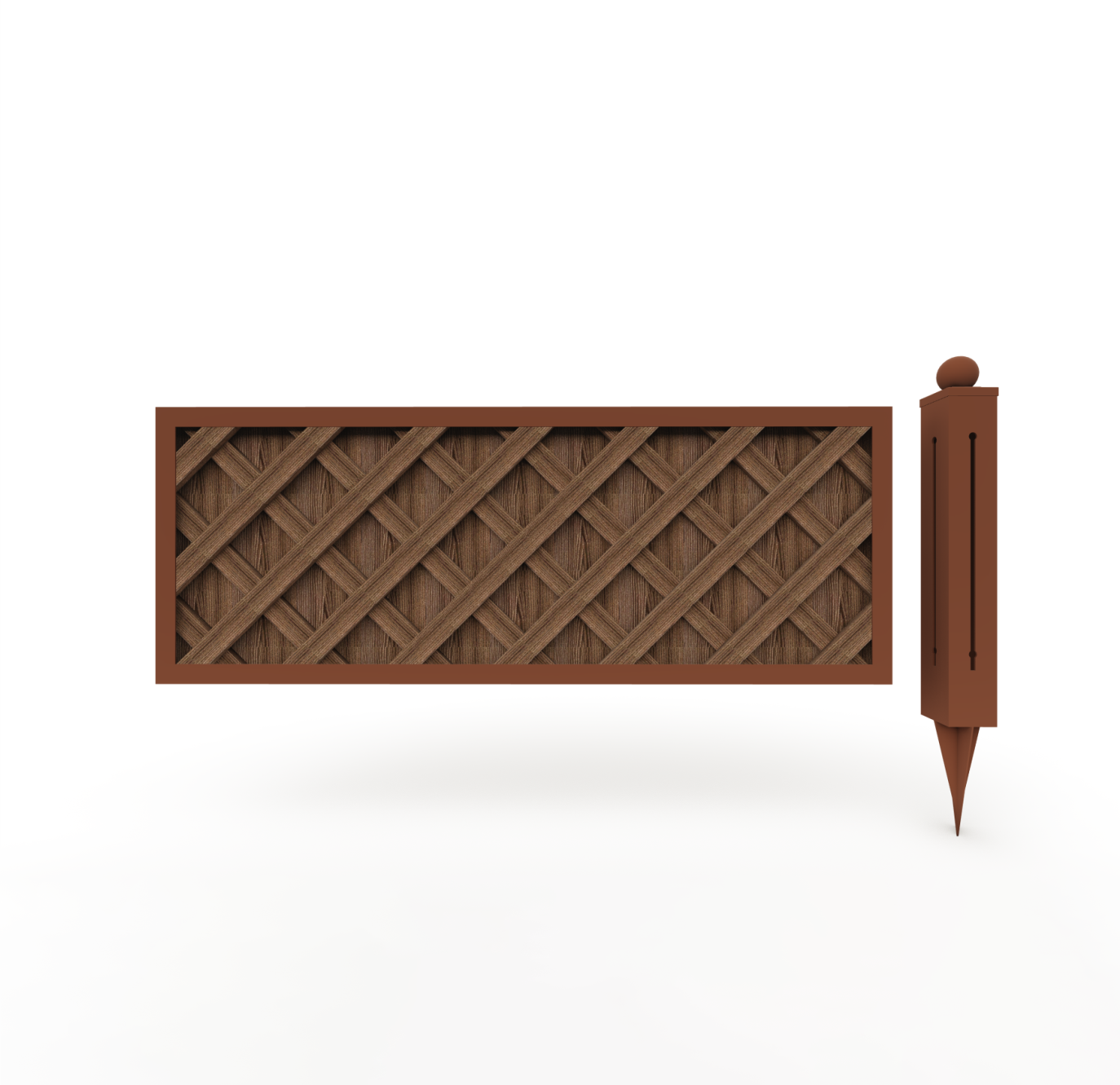 СЕТКА С ДРАНКОЙ Заборная секция 930 мм