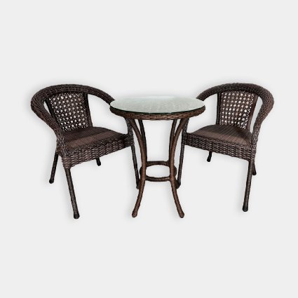 DECO 2 Комплект с круглым столом (2 персоны)