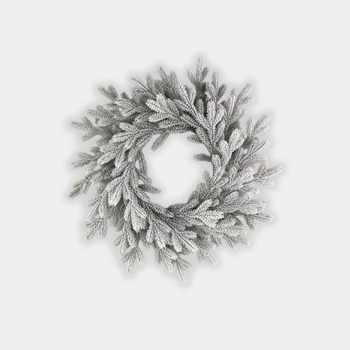 Венок рождественский  ВЕРСАЛЬСКИЙ заснеженный