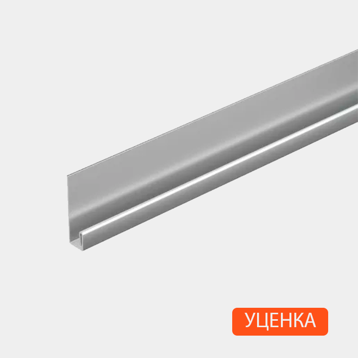 картинка Стартовый профиль для фасадных панелей,  40,4*19,7*3000мм (У)