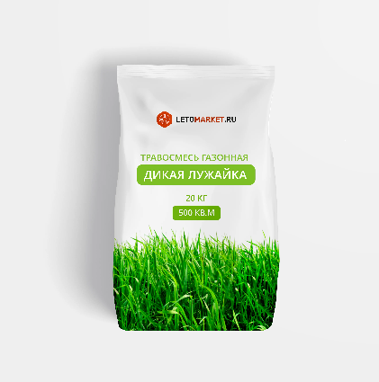 ДИКАЯ ЛУЖАЙКА Травосмесь газонная  для залужения