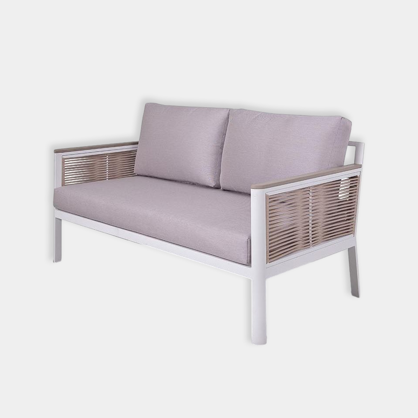 САН РЕМО Диван 2-местный плетеный из роупа