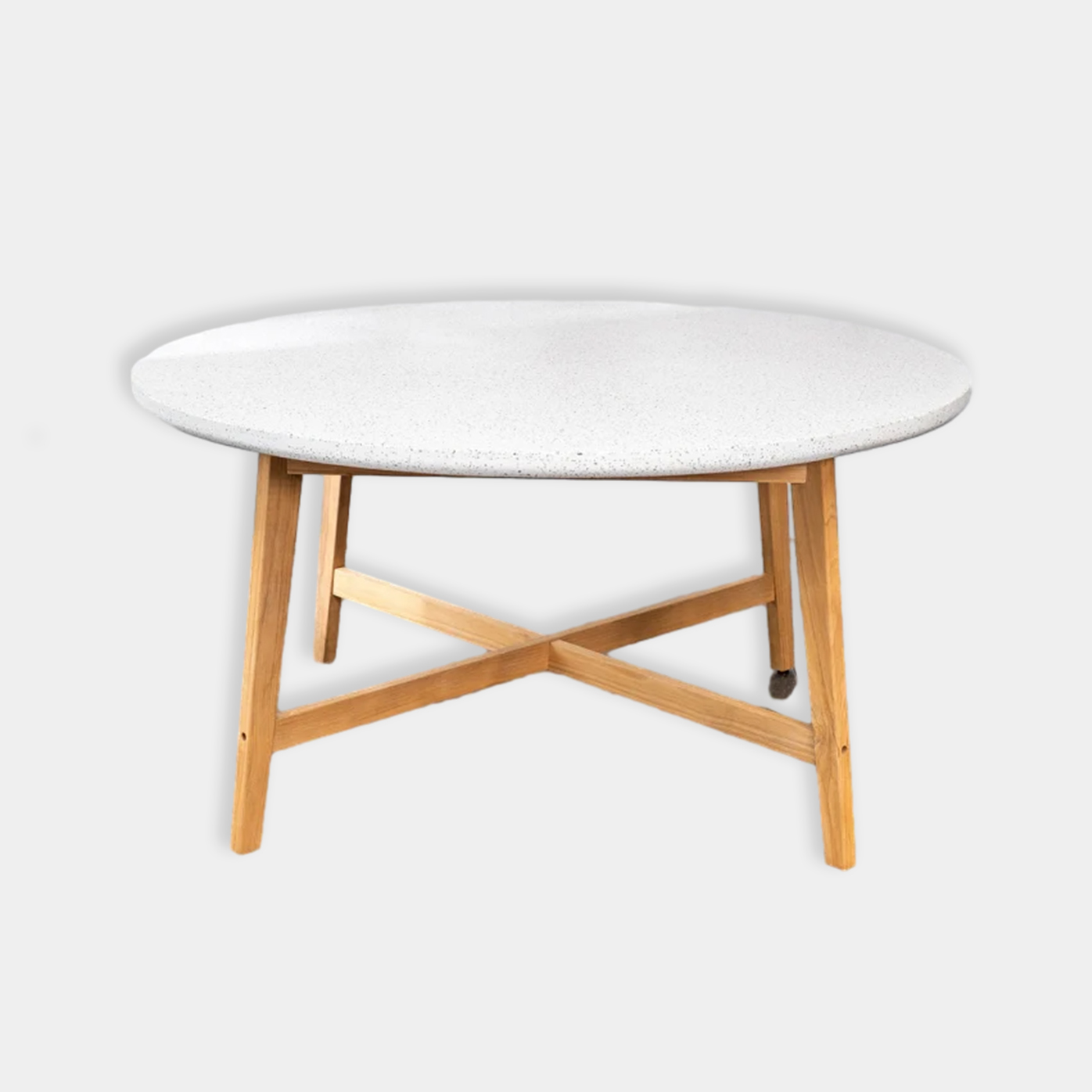 TALARA Стол обеденный круглый из тика